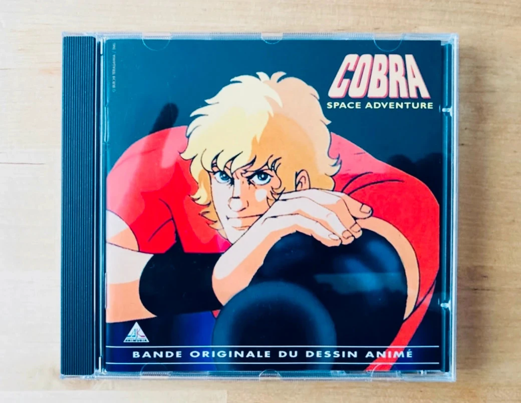 CD Cobra Space Adventure la bande originale du dessin animé.